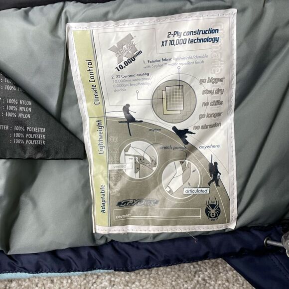 Spyder Climate Controlled Ceramic XT Coat - Picture 10 of 15